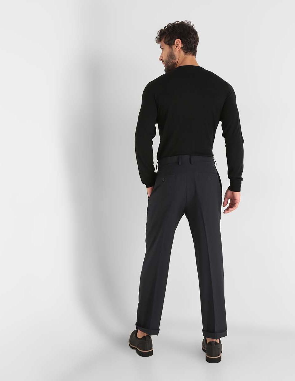 Pantalón de vestir regular para hombre 2