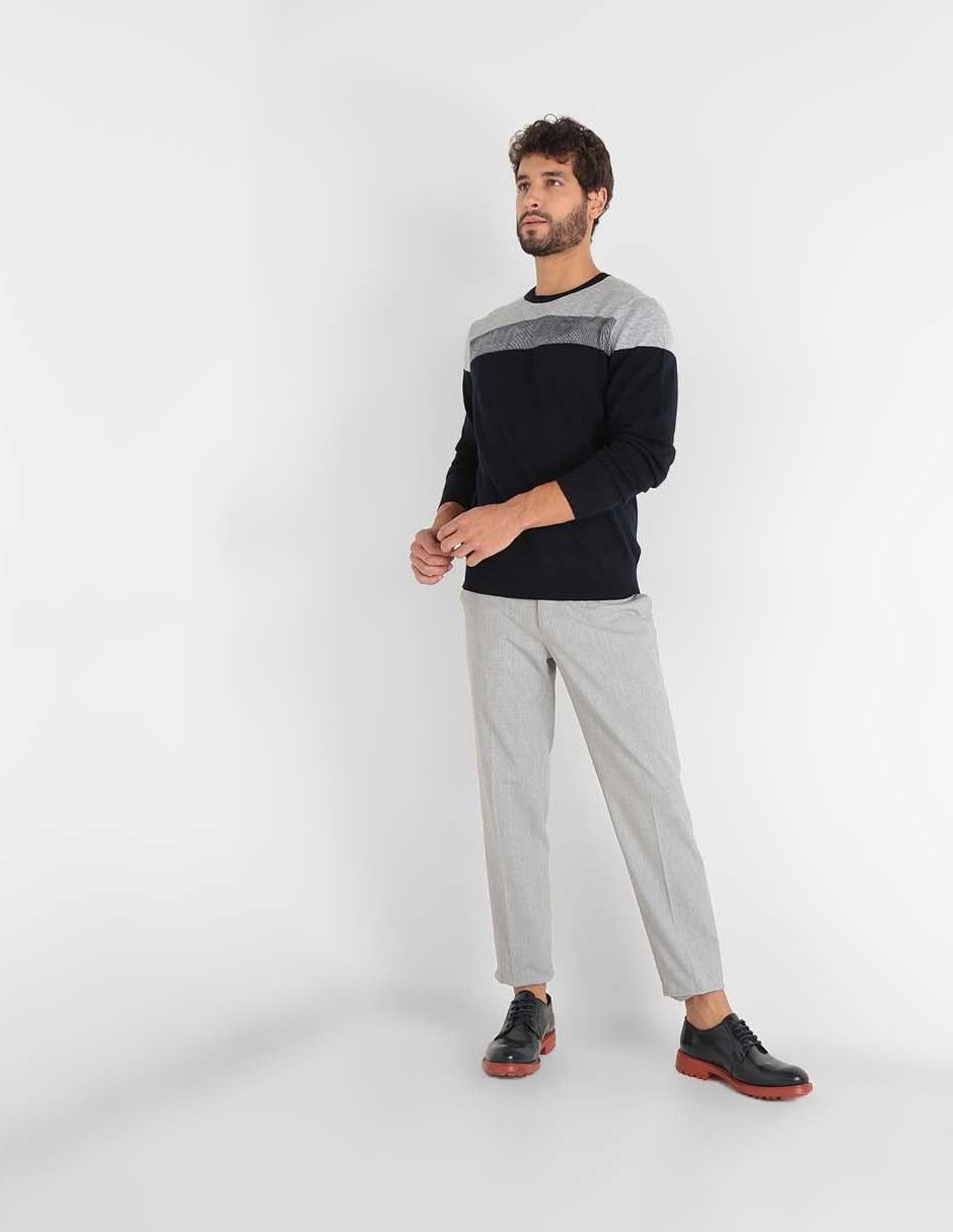 PANTALON VESTIR HAG, 29-32, GRIS MEDIO