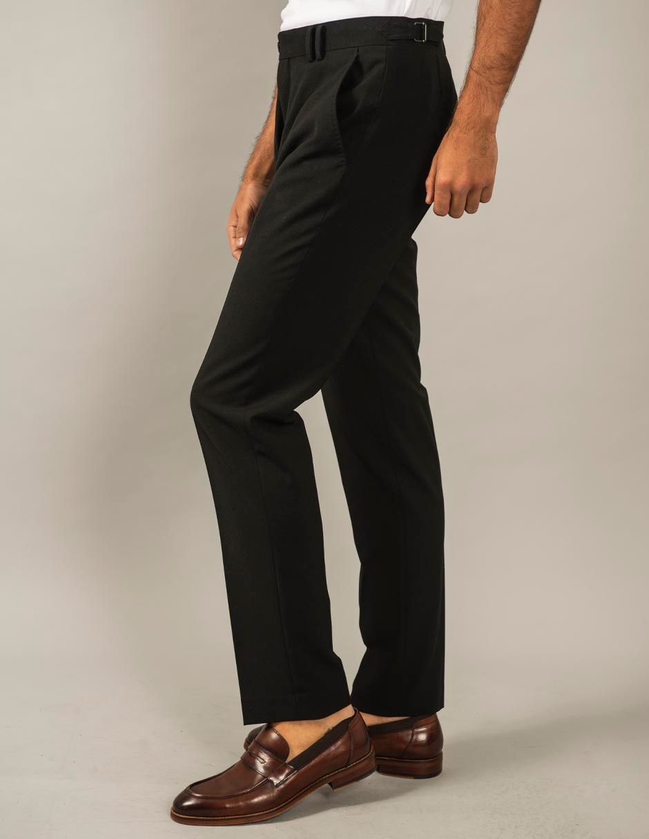 Pantalón de vestir slim de algodón para hombre 3