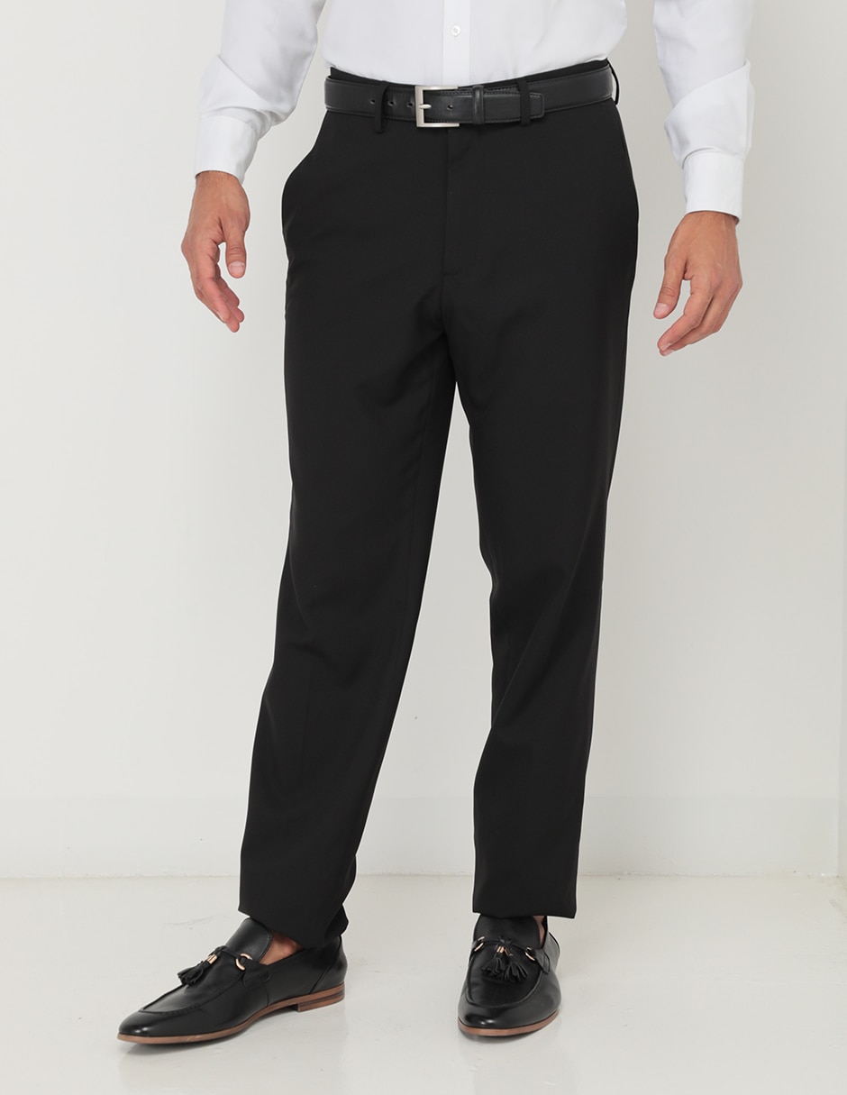 Pantalón de vestir recto para hombre