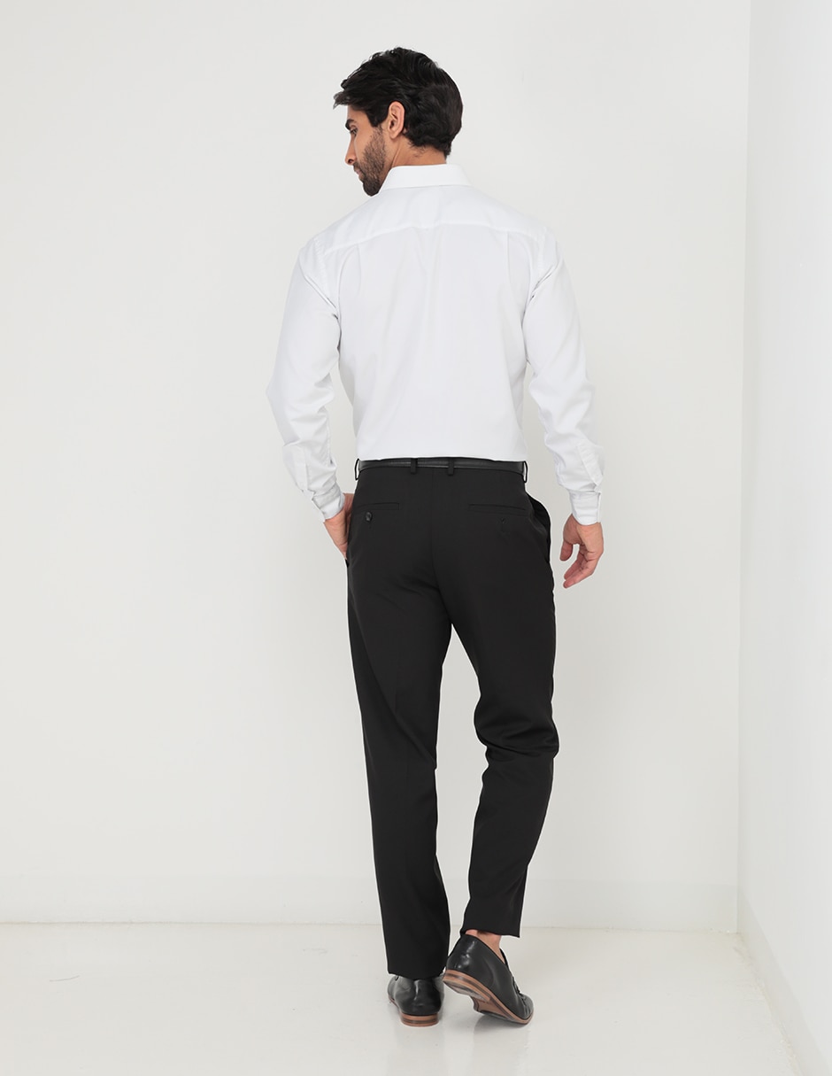 Pantalón de vestir recto para hombre 2