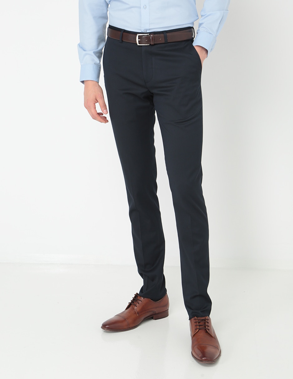 Pantalón de vestir slim para hombre Pantalón de vestir slim para hombre