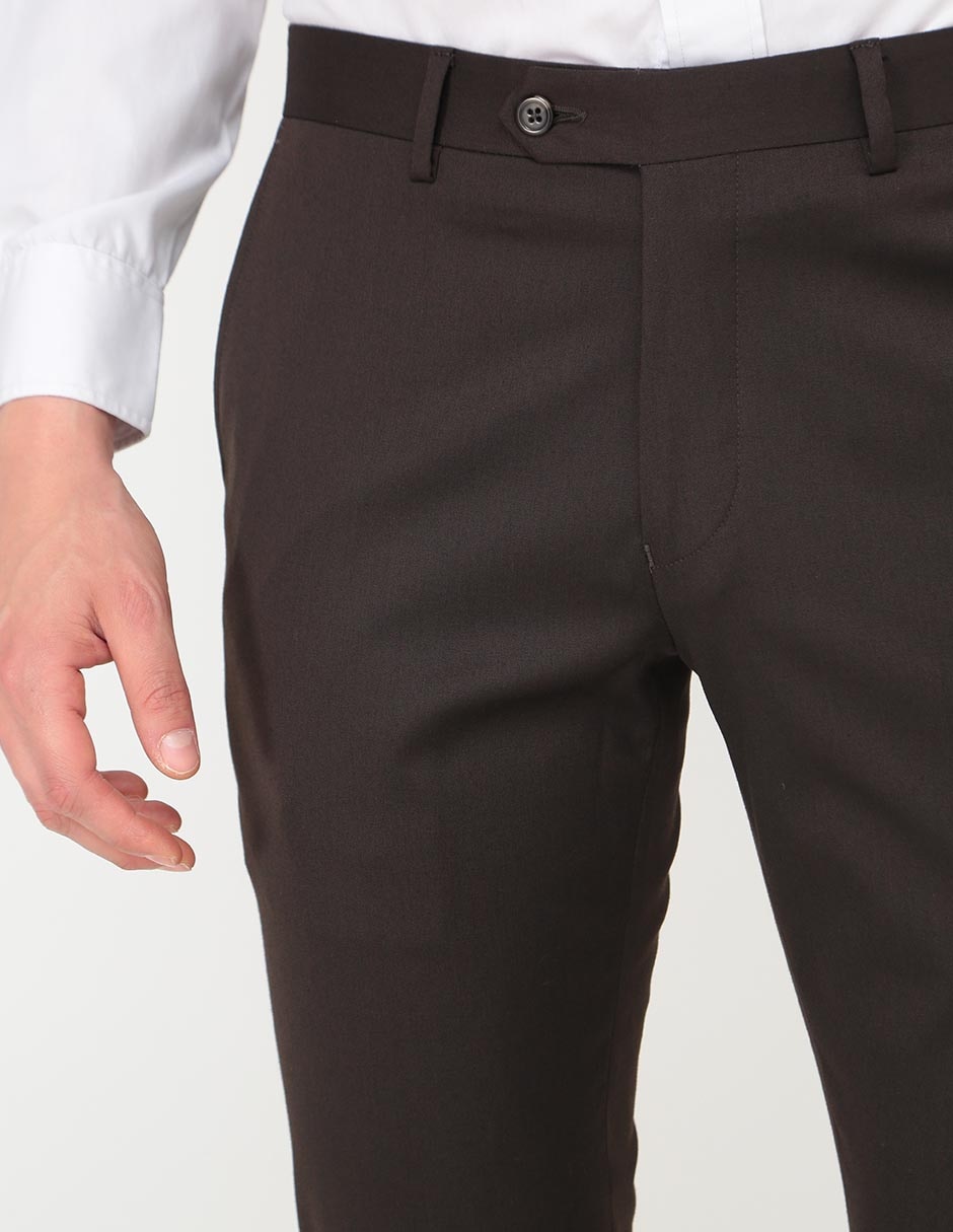Pantalón de vestir slim para hombre 4