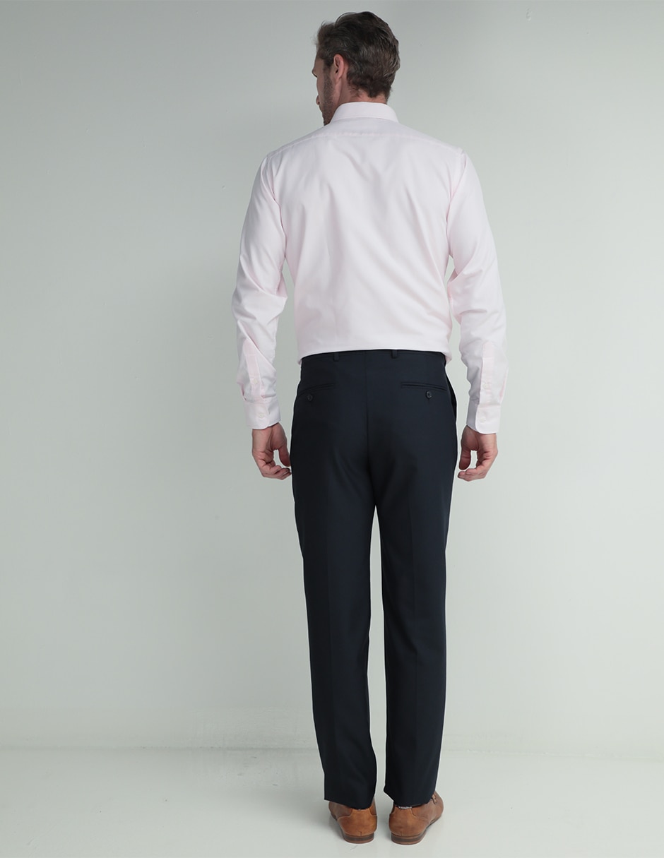 PANTALON VESTIR JB, 34-34, AZUL MARINO