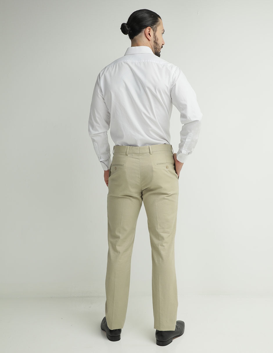 Pantalón de vestir regular para hombre 2