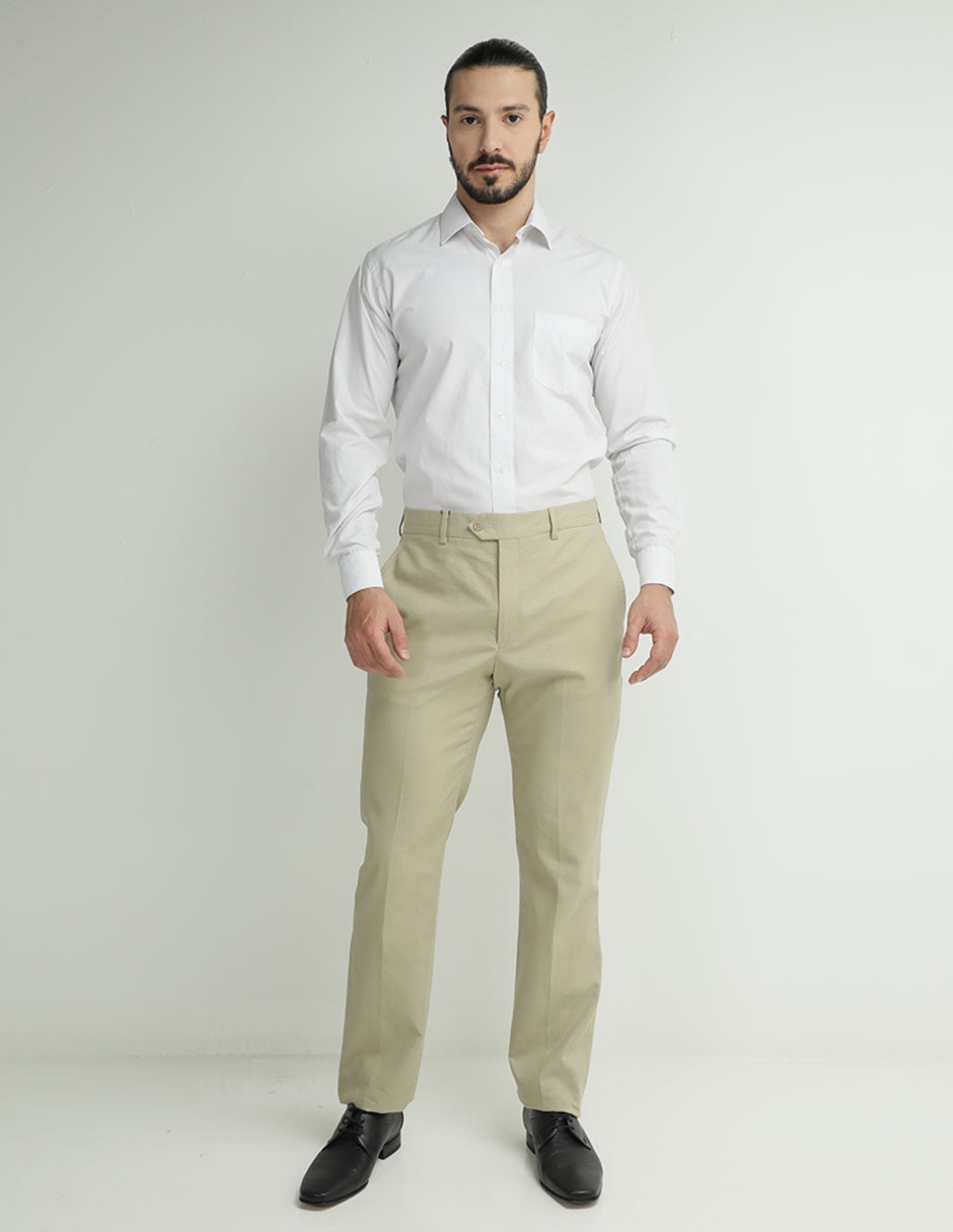 Pantalón de vestir regular para hombre 3