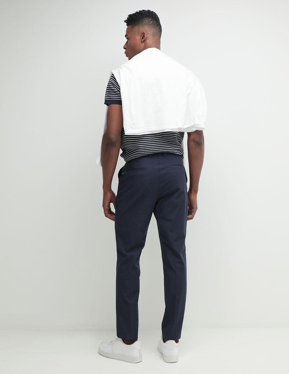 Pantalón de vestir regular para hombre 2