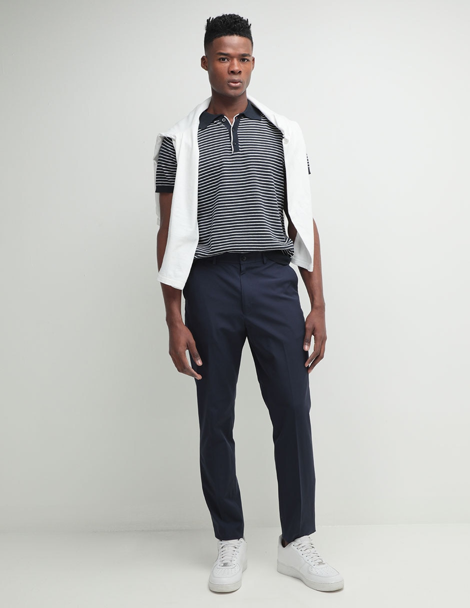 Pantalón de vestir regular para hombre 3