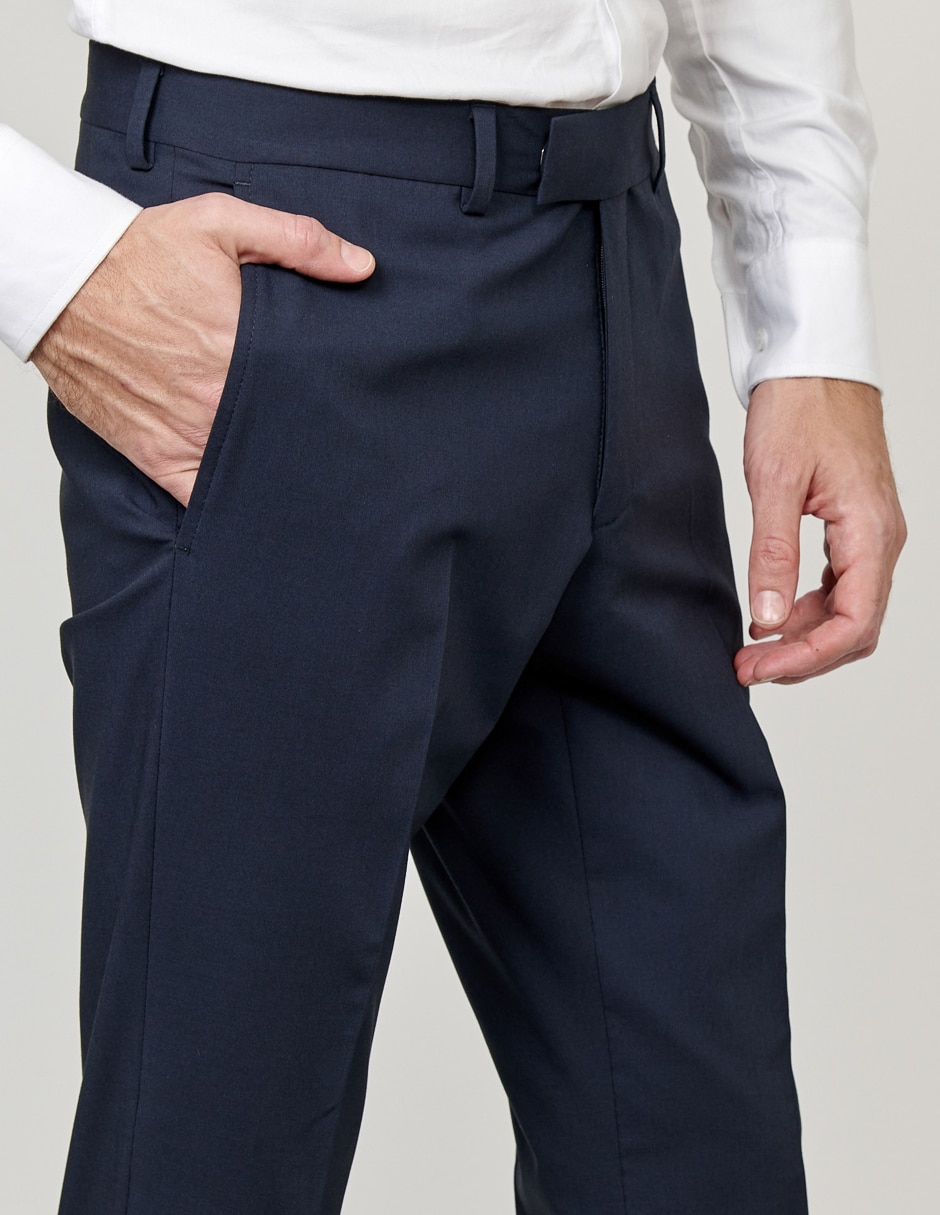 Pantalón de vestir recto para hombre 3