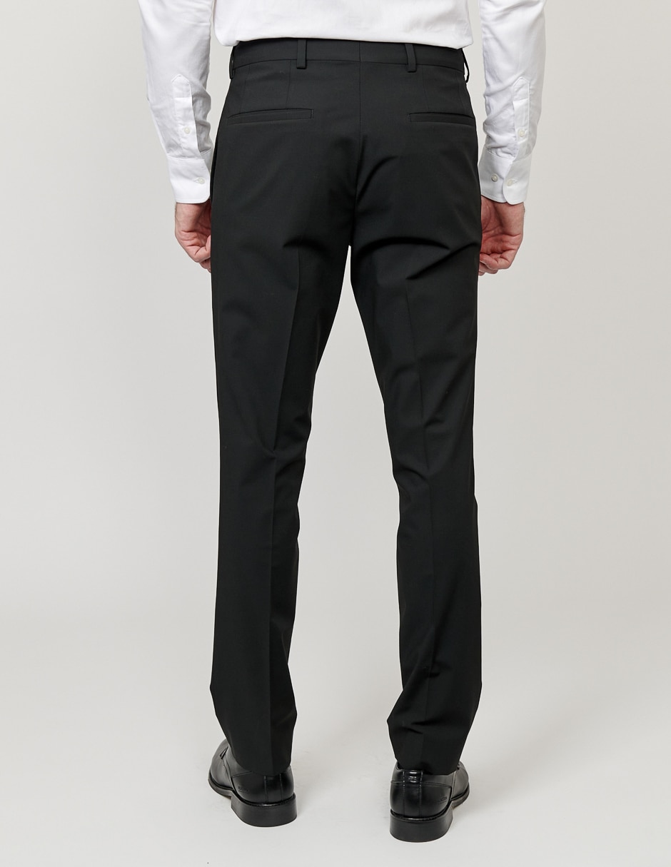 Pantalón de vestir recto para hombre 4