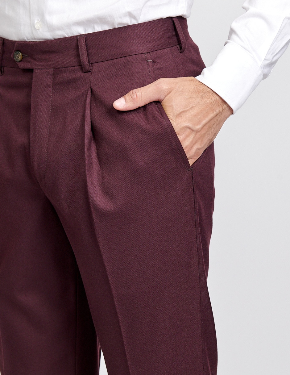 Pantalón de vestir straight para hombre 3