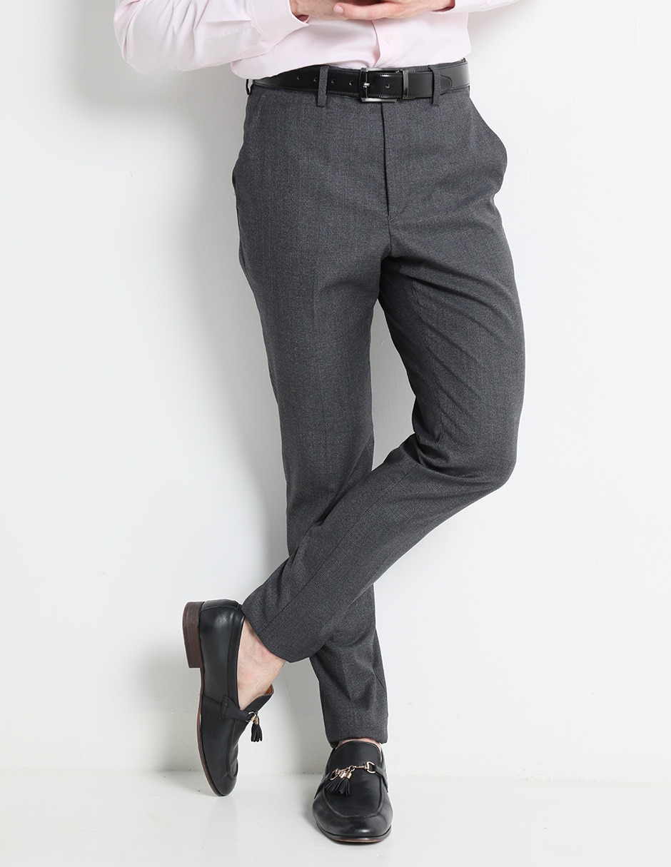 Pantalon Formal Largo Pantalon De Vestir Hombre Pantalón Tela