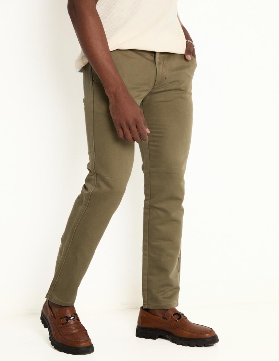 Pantalón de vestir slim para hombre Pantalón de vestir slim para hombre