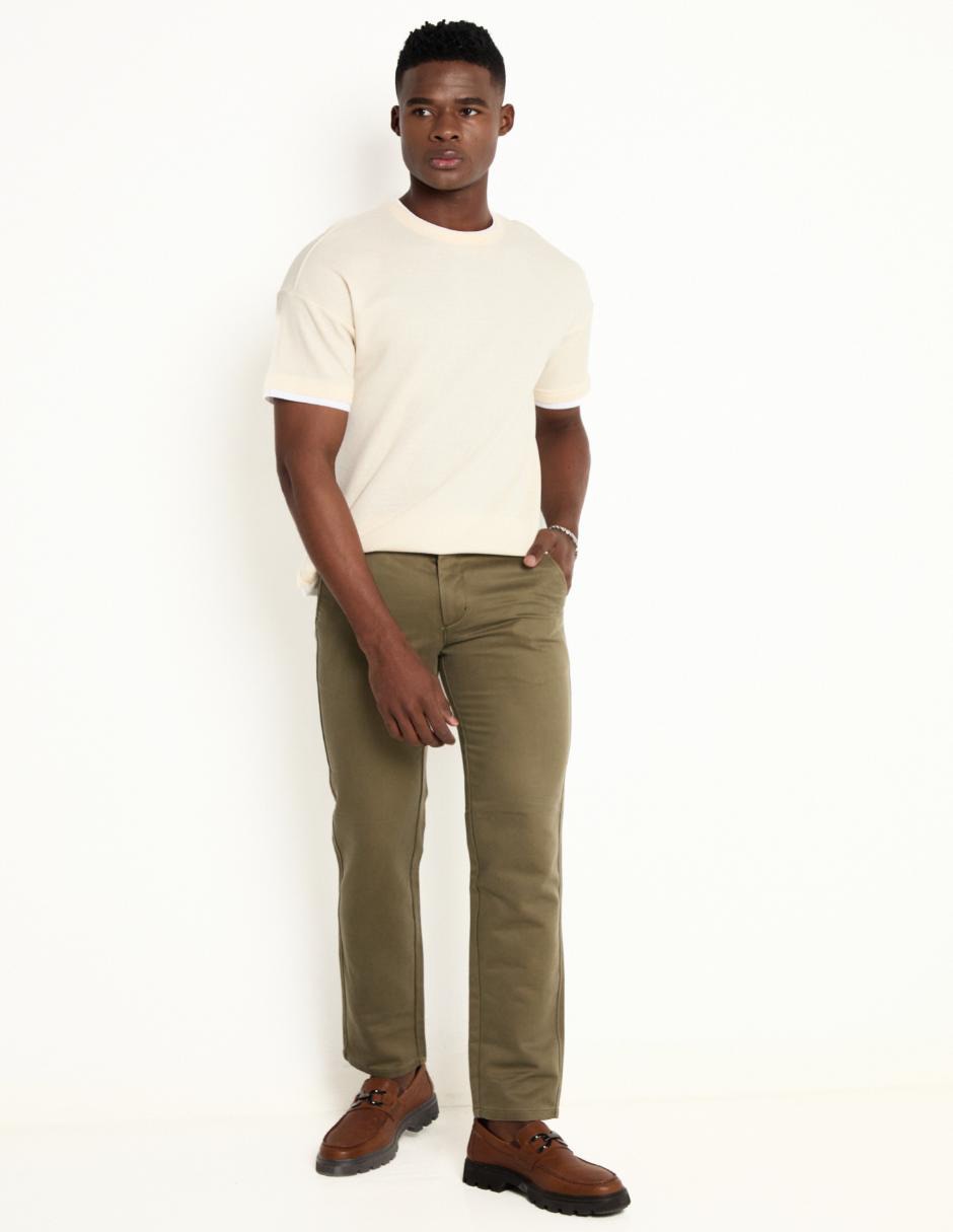 Pantalón de vestir slim para hombre 3