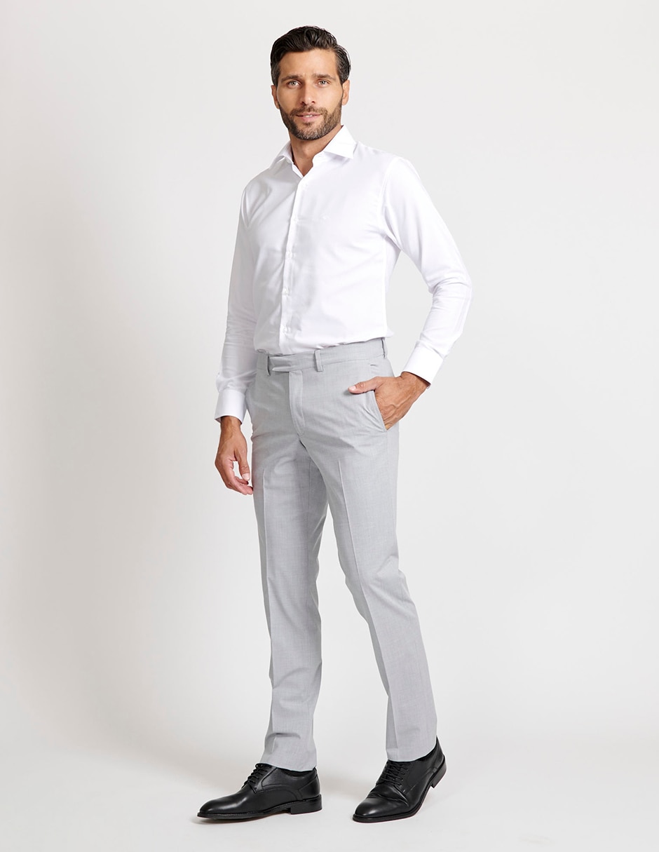 Pantalón de vestir slim para hombre 2