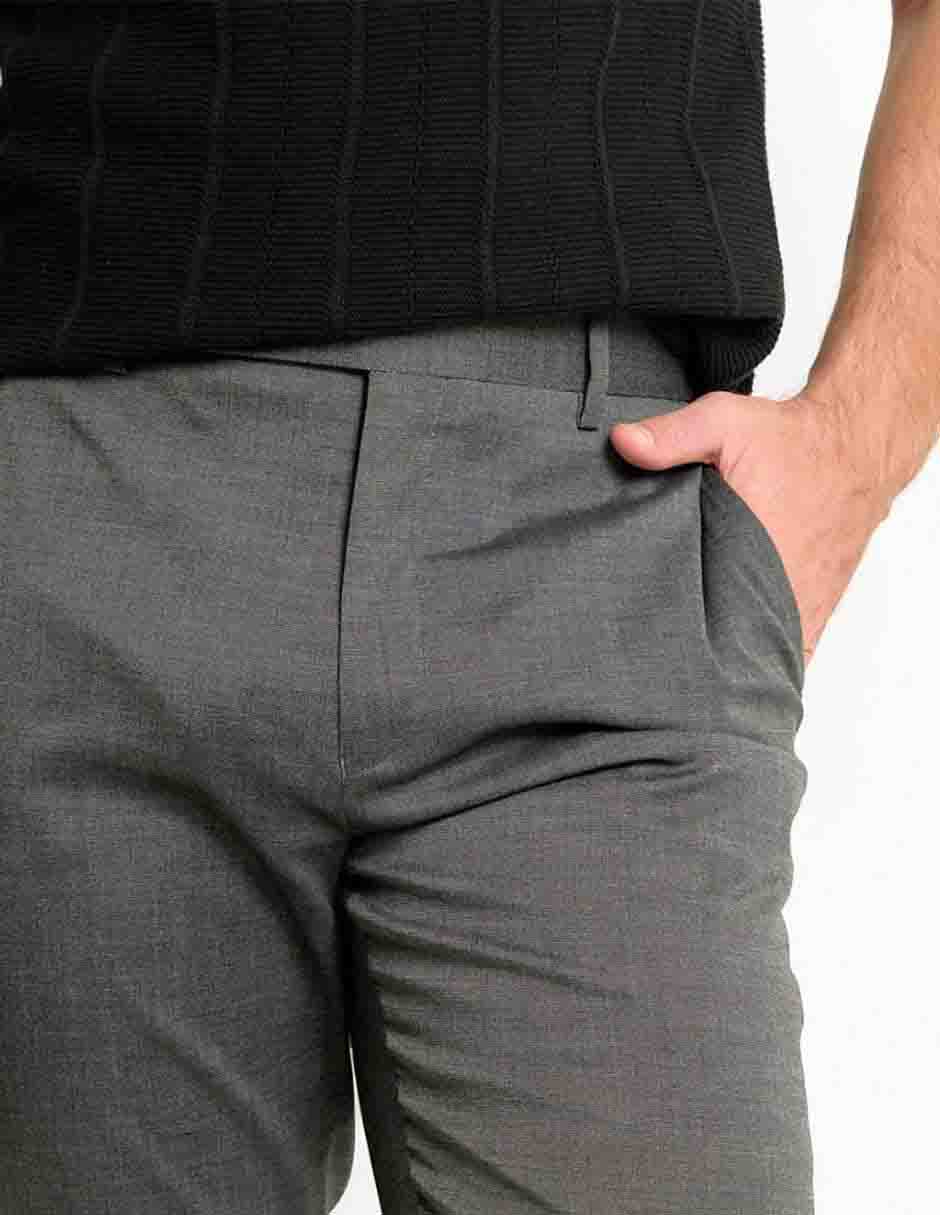Pantalón de vestir slim para hombre