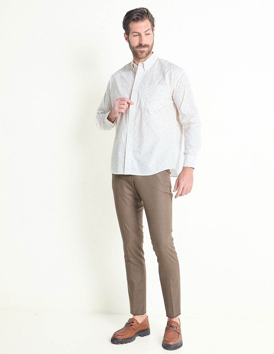 Pantalón de vestir slim para hombre 3