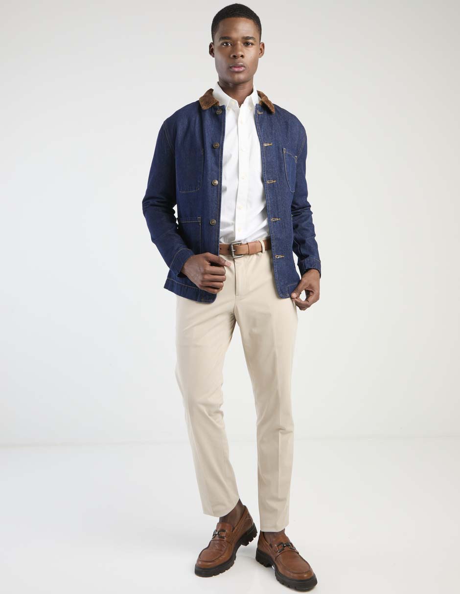 Pantalón de vestir chino slim para hombre 3