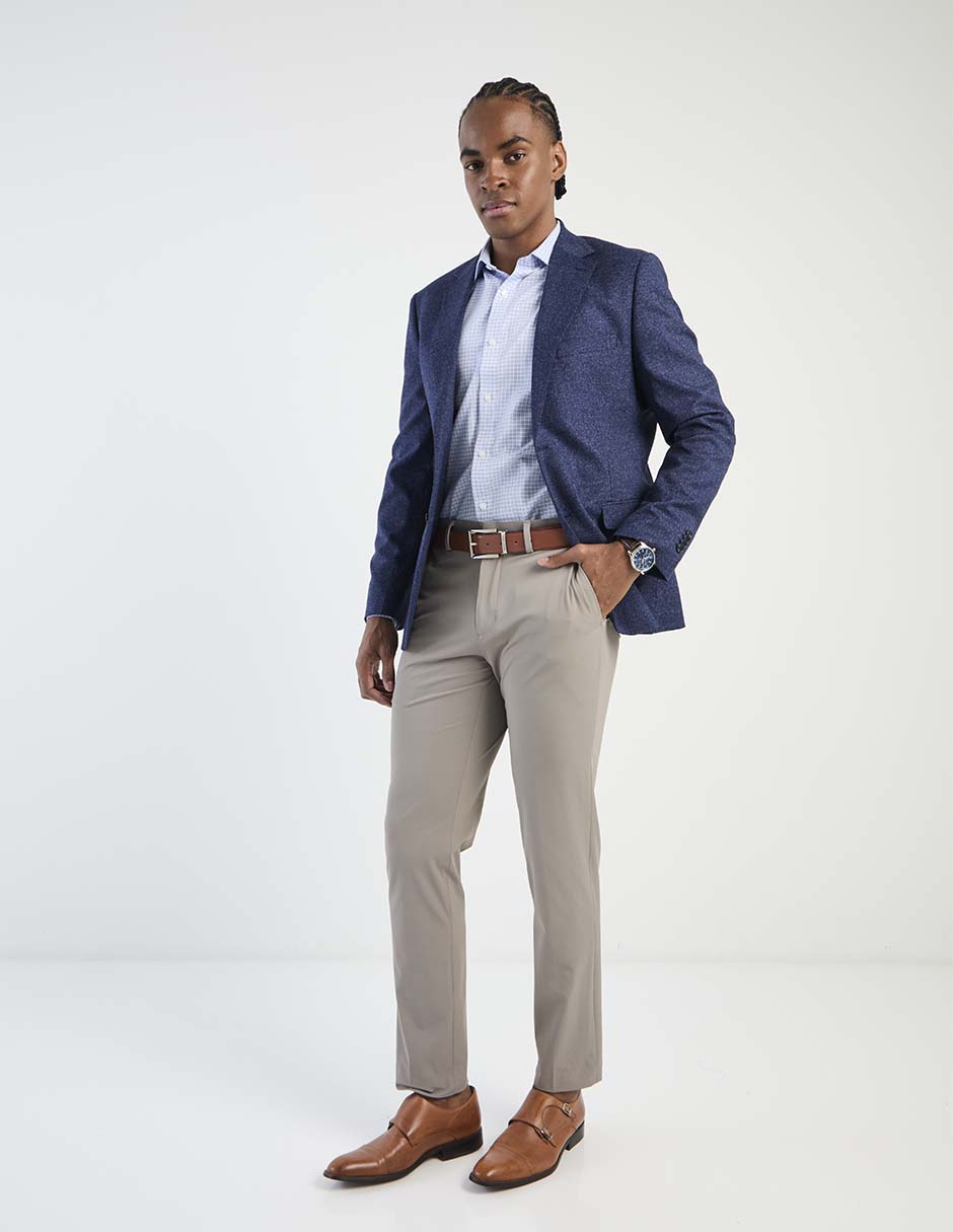 Pantalón business casual slim para hombre 3