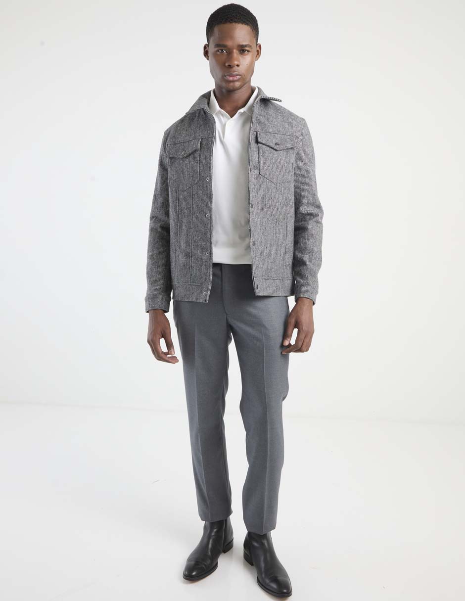 Pantalón de vestir slim para hombre 3