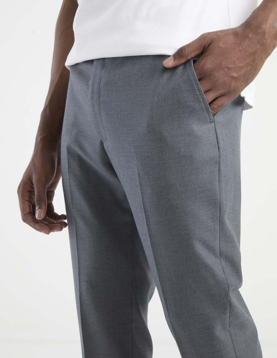 Pantalón de vestir slim para hombre 4