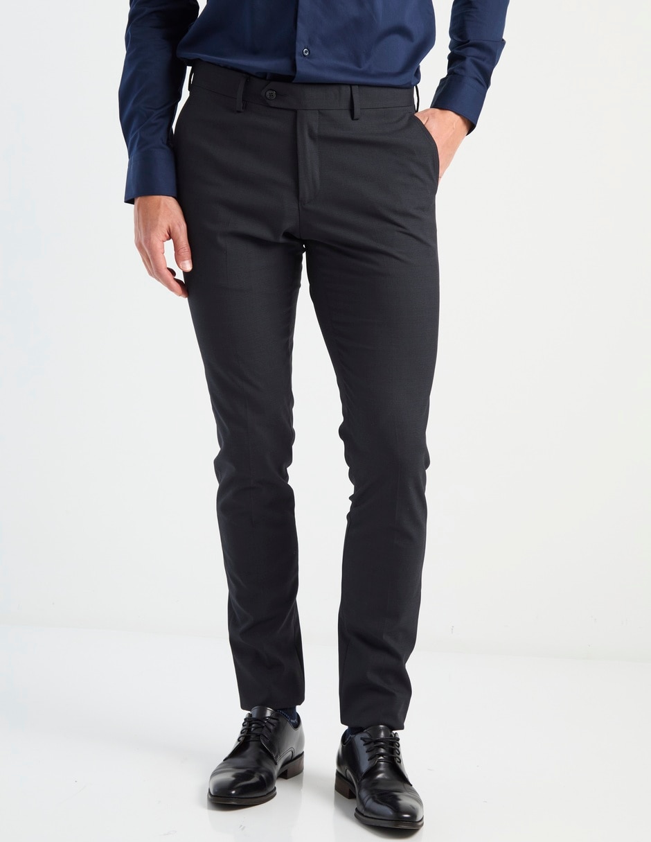 Pantalón de vestir slim para hombre