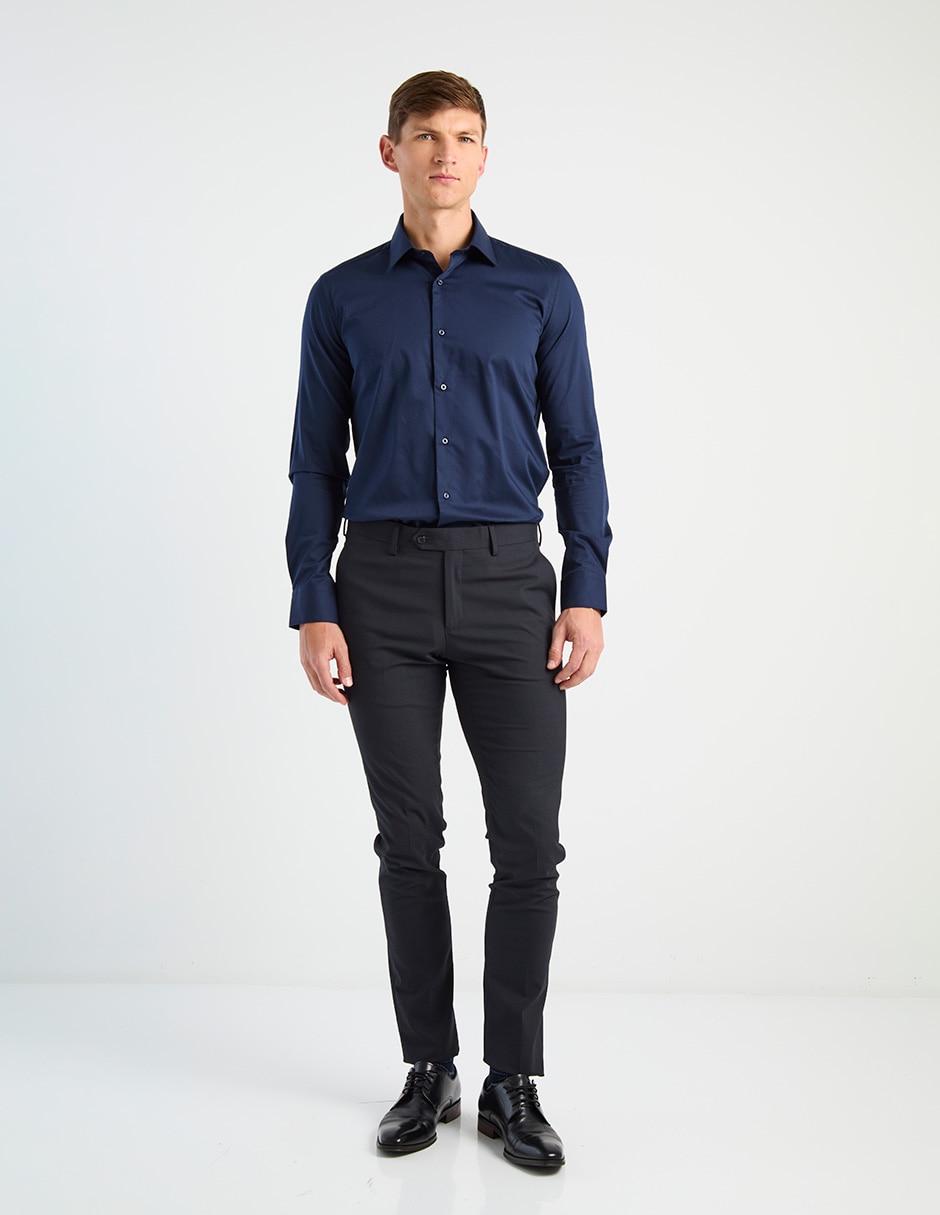 Pantalón de vestir slim para hombre 3