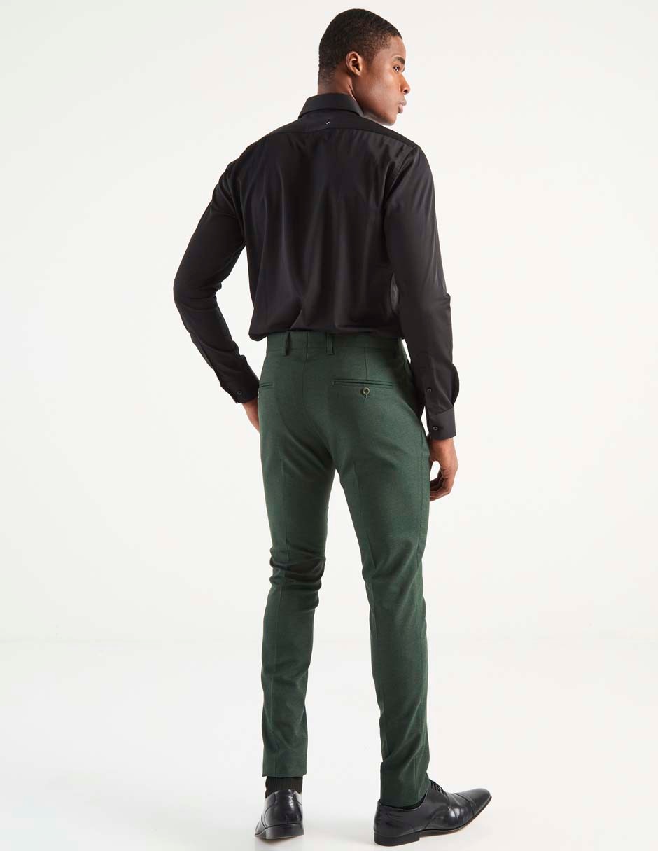 Pantalón de vestir slim para hombre 2