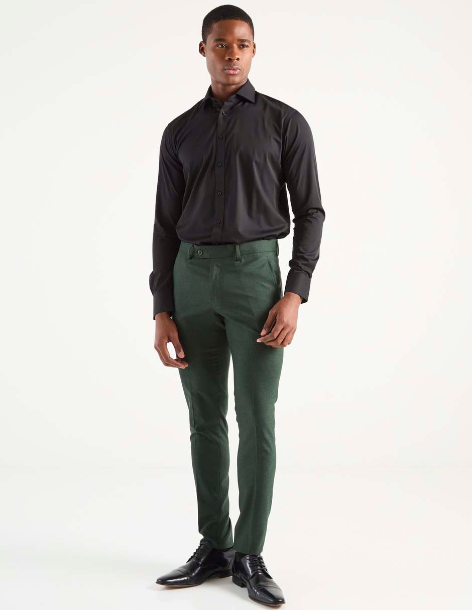 Pantalón de vestir slim para hombre 3