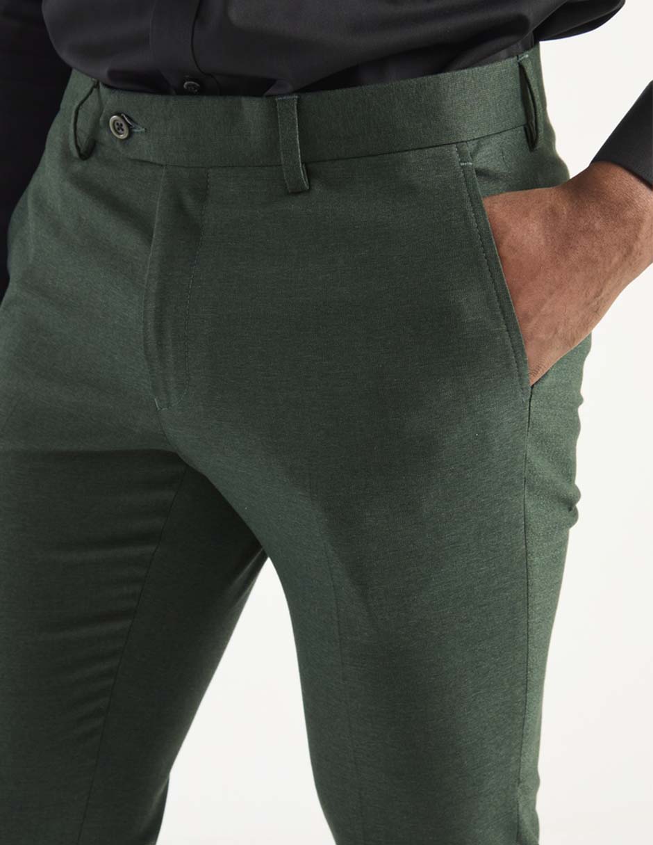 Pantalón de vestir slim para hombre 4