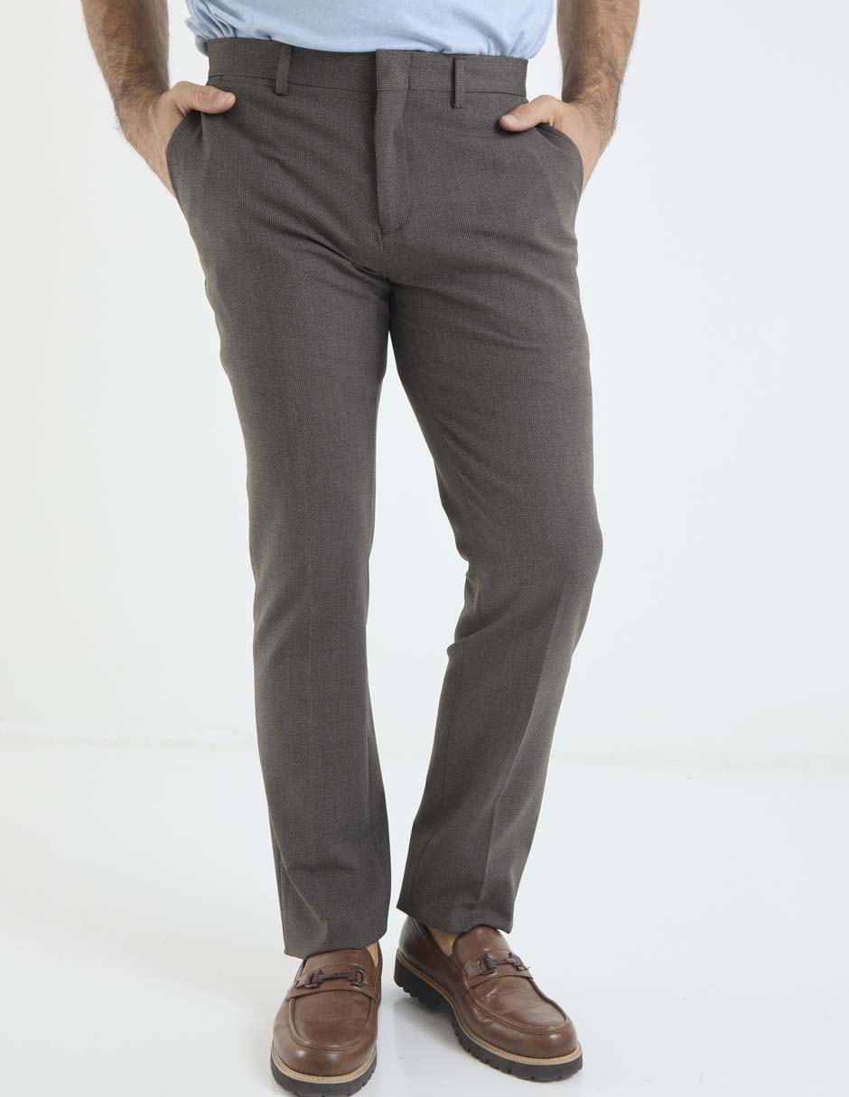 Pantalón de vestir regular de para hombre