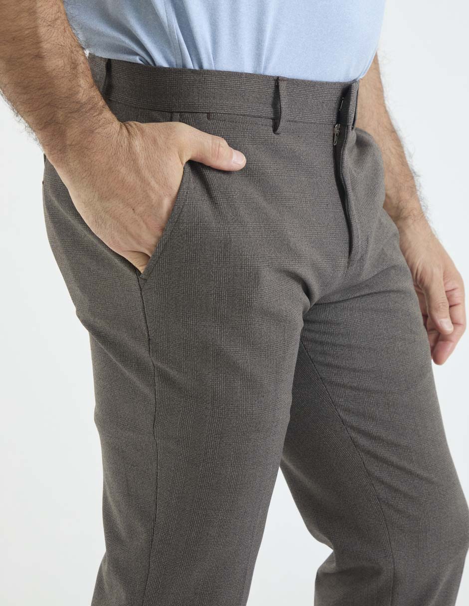 Pantalón de vestir regular de para hombre 4