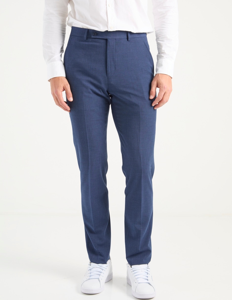 Pantalón de vestir slim para hombre Pantalón de vestir slim para hombre