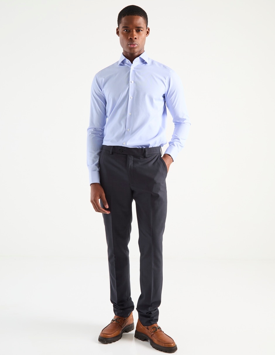 Pantalón de vestir slim para hombre 3