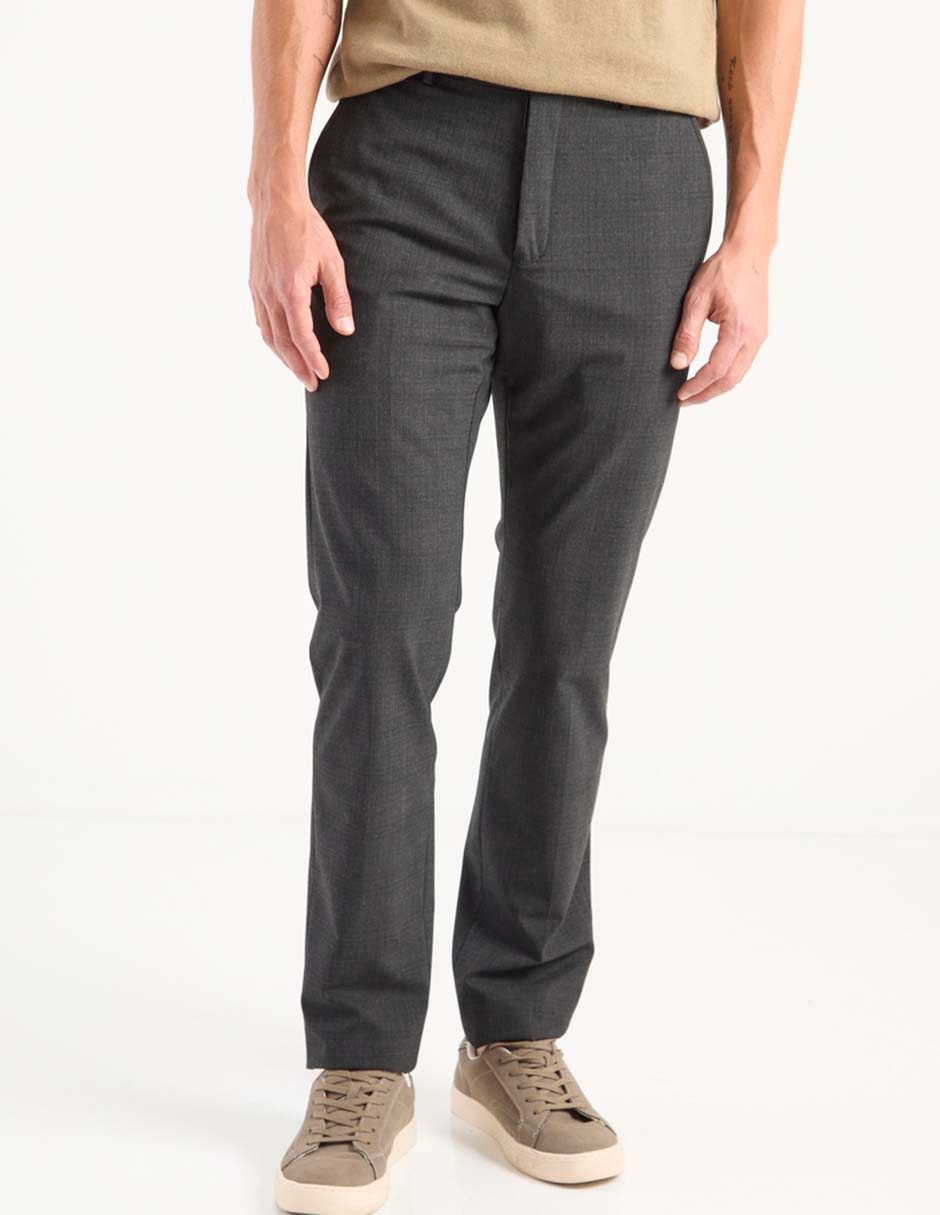 Pantalón de vestir slim para hombre Pantalón de vestir slim para hombre