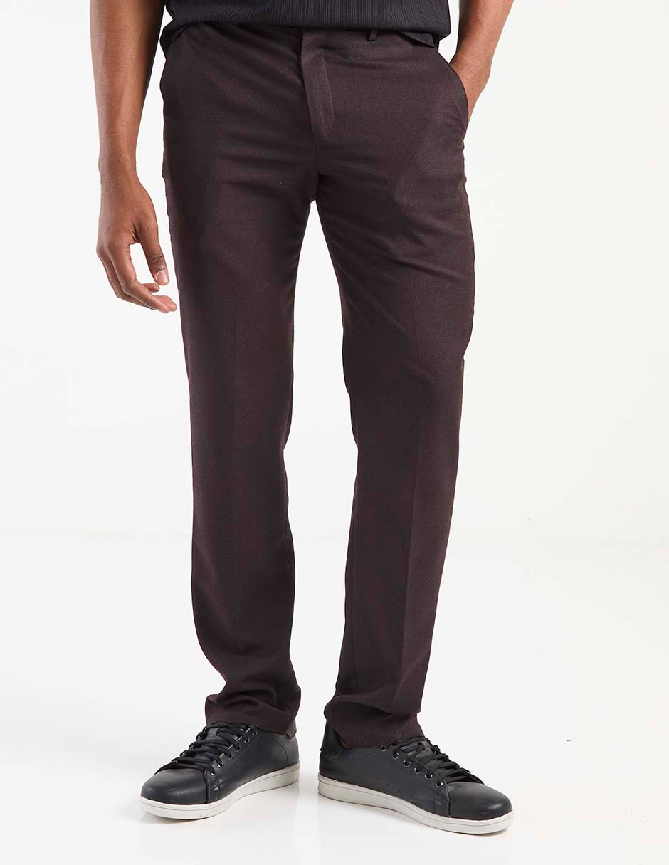 Pantalón de vestir slim para hombre Pantalón de vestir slim para hombre
