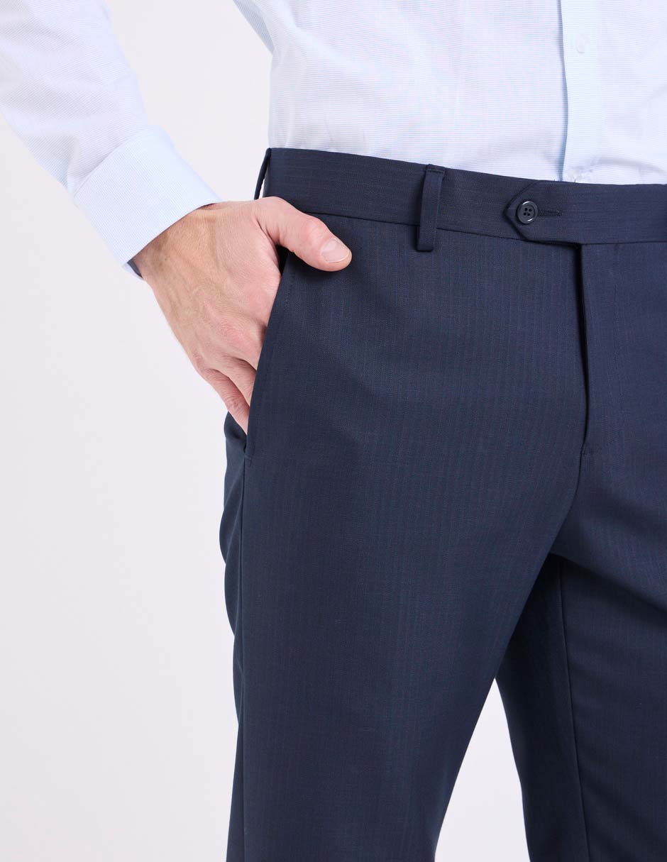 Pantalón de vestir regular para hombre 3