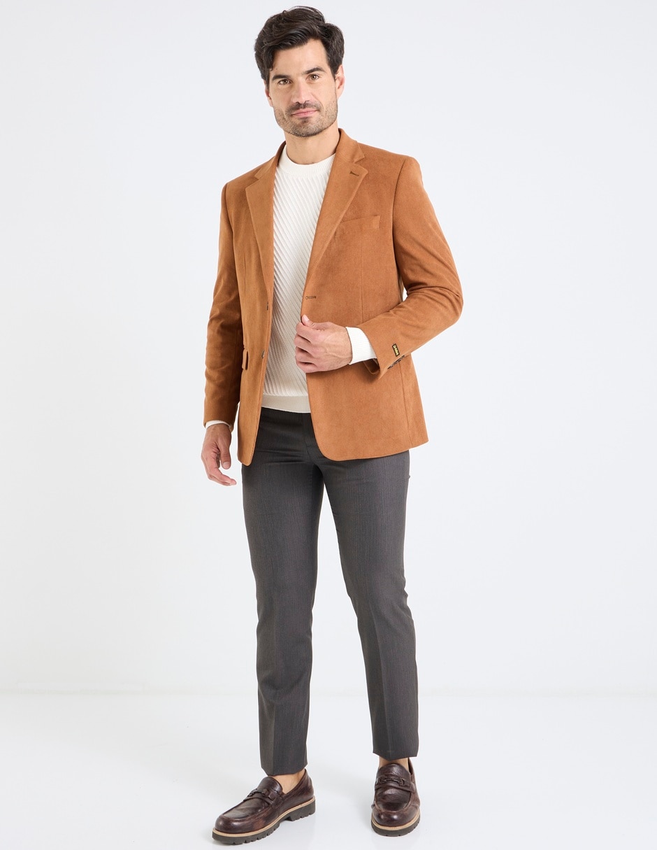 Pantalón de vestir regular para hombre 3