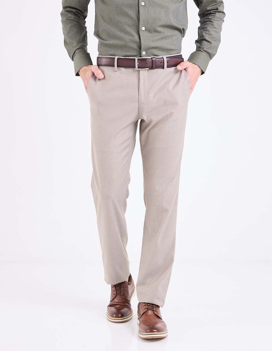 Pantalón de vestir regular para hombre