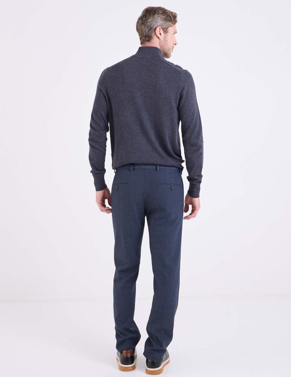 Pantalón de vestir regular para hombre 2