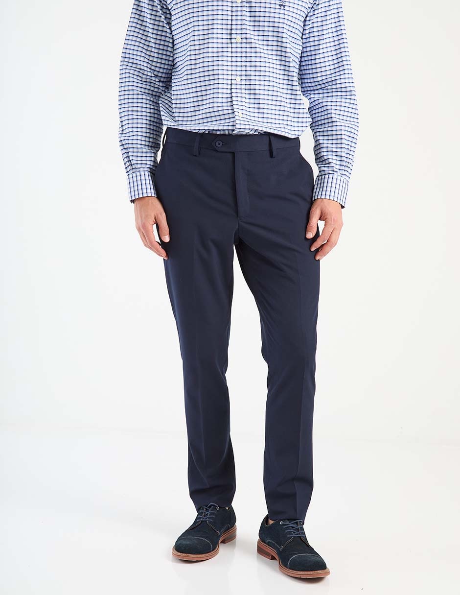 Pantalón de vestir slim para hombre Pantalón de vestir slim para hombre
