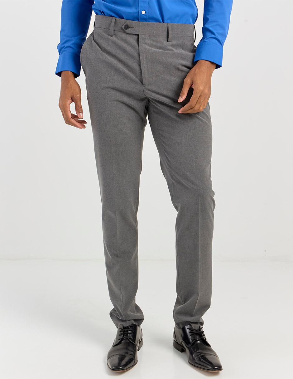 Pantalón de vestir slim para hombre