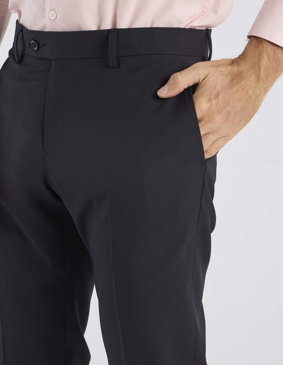 PANTALON VESTIR JB, 33-34, AZUL MARINO