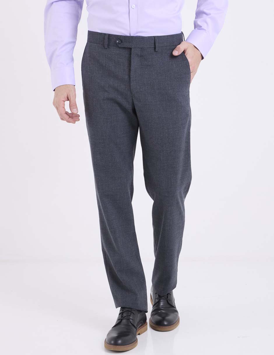 Pantalón de vestir recto para hombre