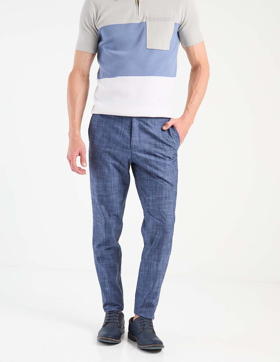 Pantalón de vestir slim para hombre