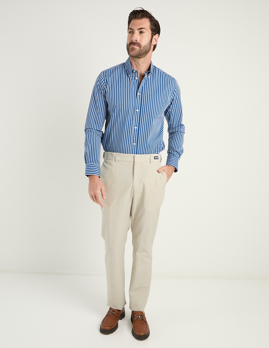 Pantalón de vestir chino regular para hombre 3