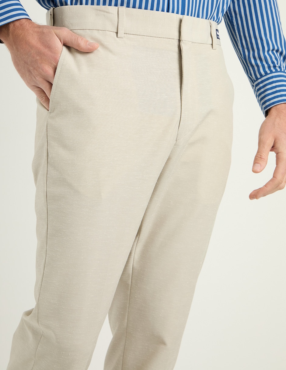 Pantalón de vestir chino regular para hombre 5