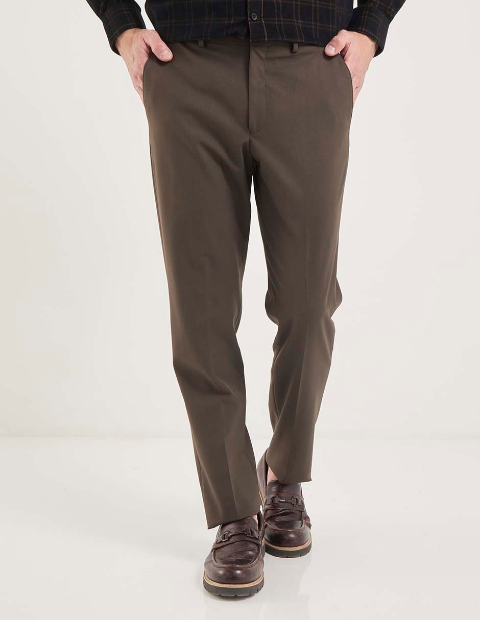 Pantalón de vestir recto para hombre Pantalón de vestir recto para hombre