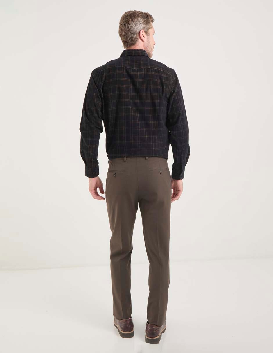 Pantalón de vestir recto para hombre 2