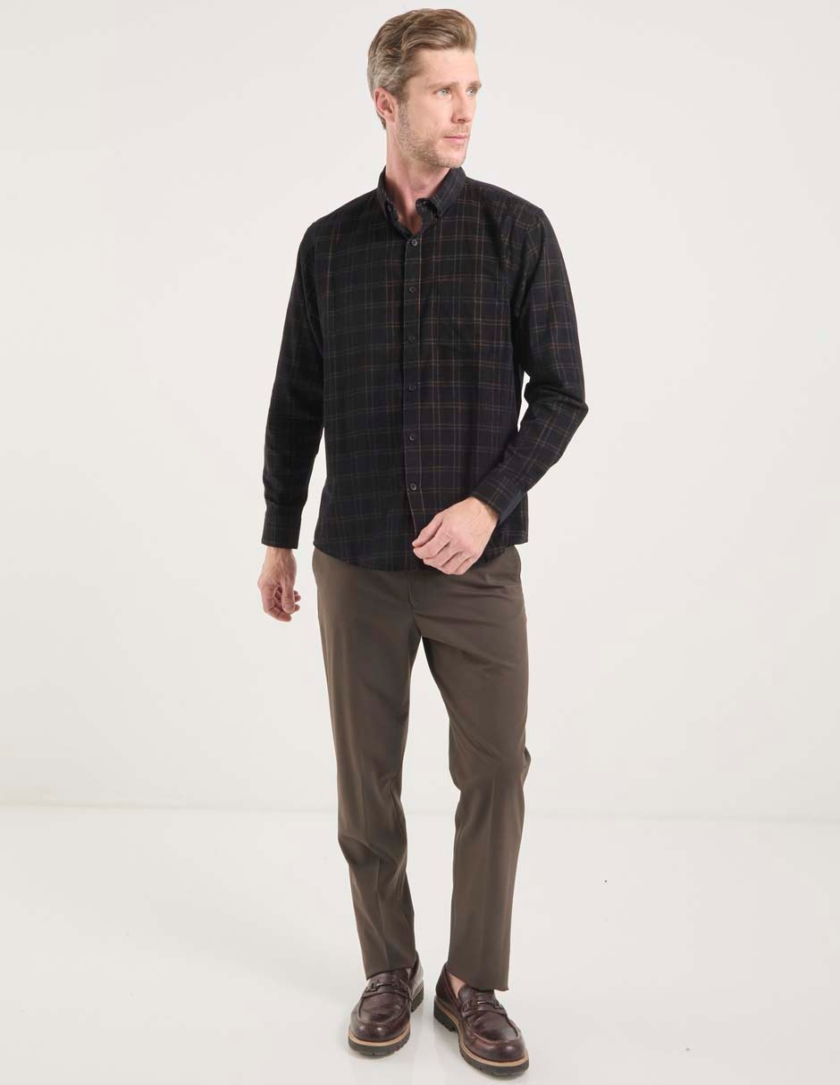 Pantalón de vestir recto para hombre 3